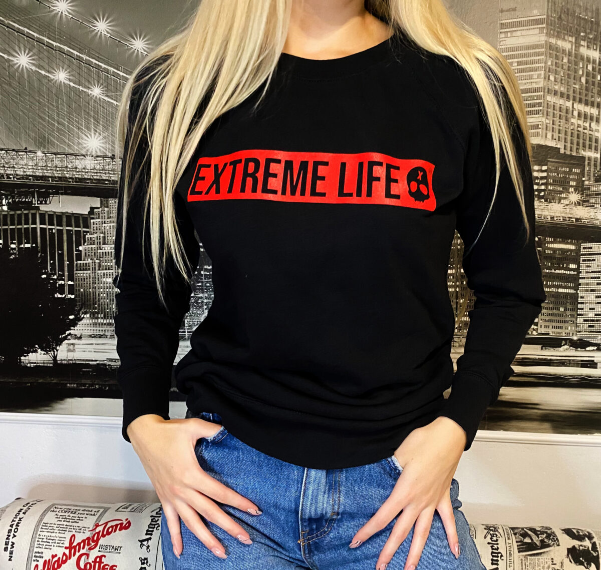 Damska Bluza Extreme Life Linia Black
