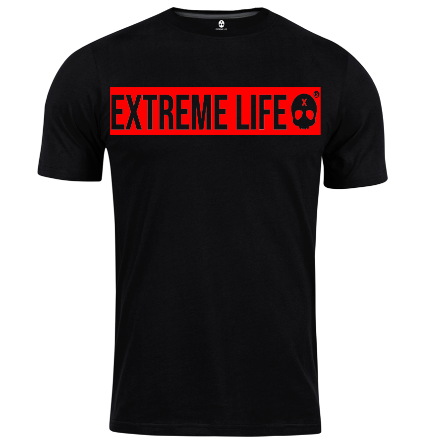 T-shirt Extreme Life Linia Black