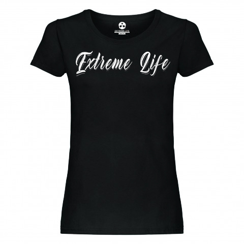 Damska koszulka Extreme Life Name Black