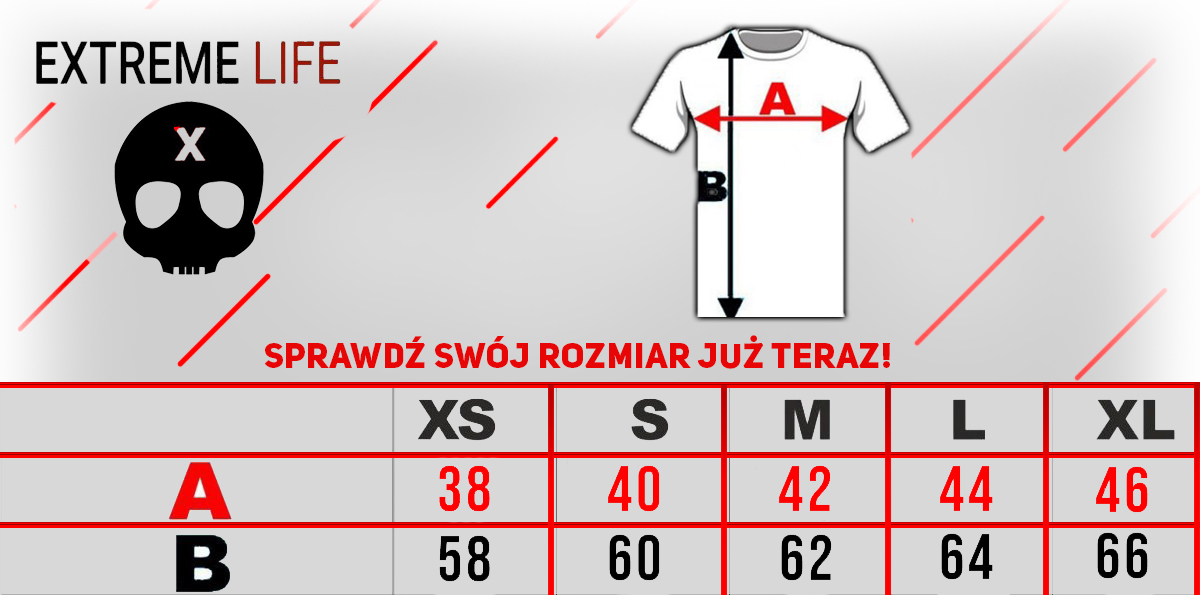 Damska koszulka Extreme Life Name Black