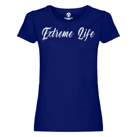 Damska koszulka Extreme Life Name Navy Blue