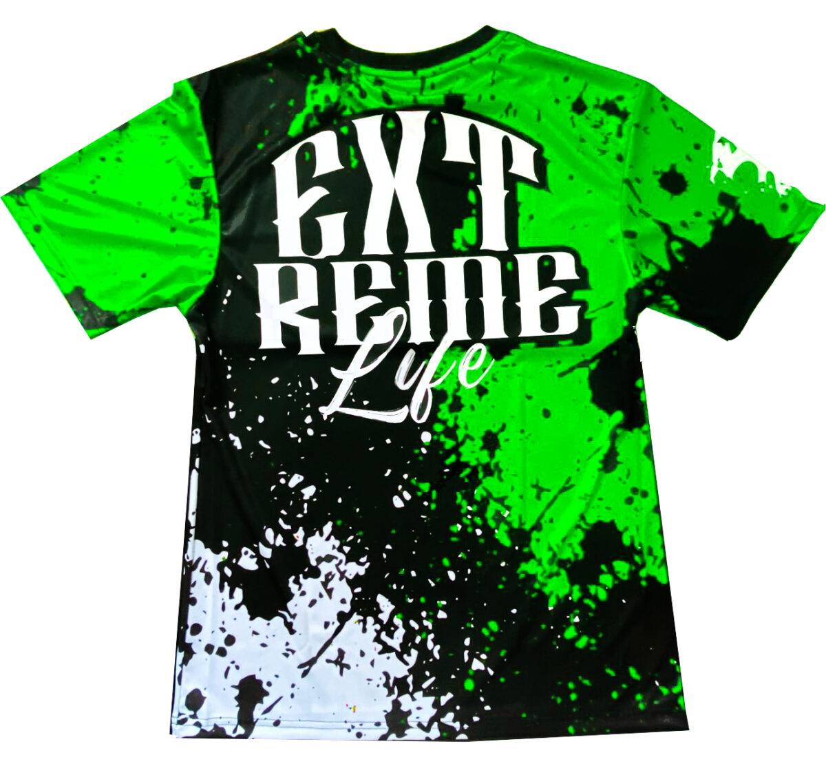 Koszulka Sportowa Extreme Life Mesh Plama Green