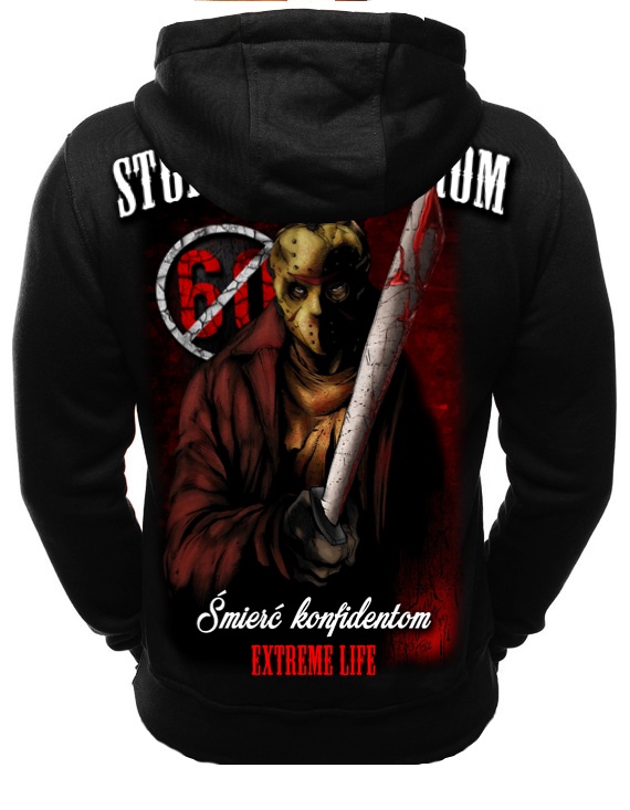 Bluza z kapturem Extreme Life Stop