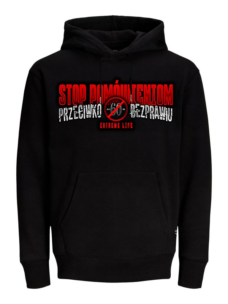 Bluza z kapturem Extreme Life Przeciwko