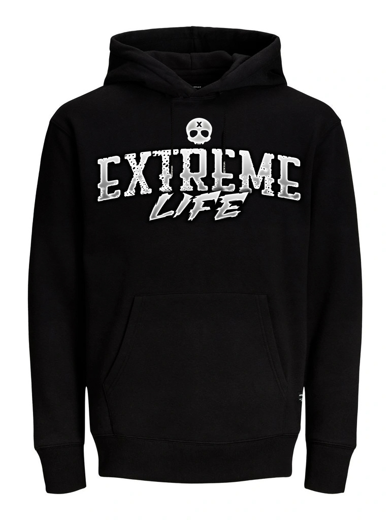 Bluza z kapturem Extreme Life Wychowani