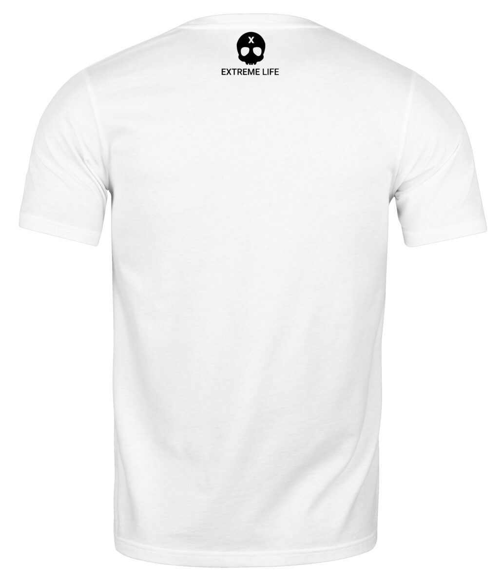 T-shirt Extreme Life BL White