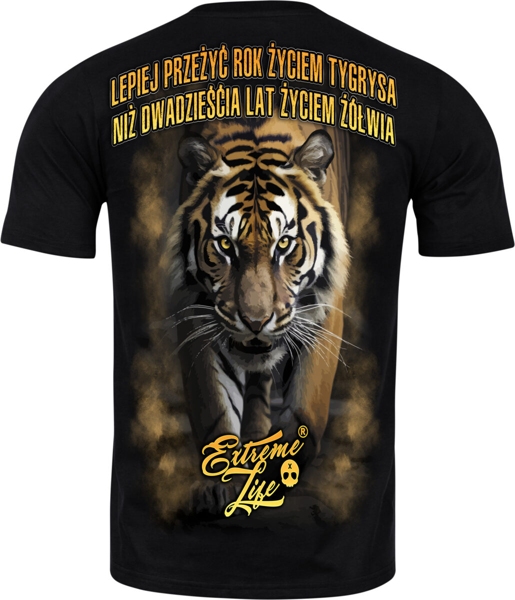 T-shirt Extreme Life Tygrys