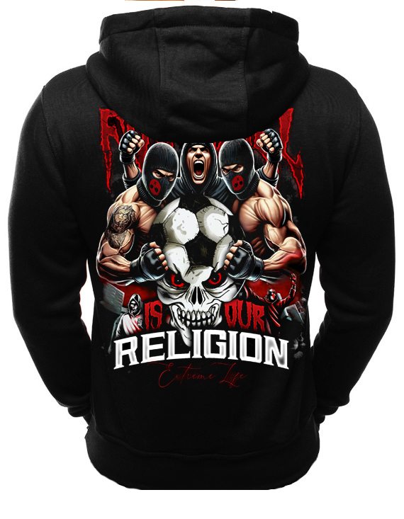 Bluza z kapturem Extreme Life Religion