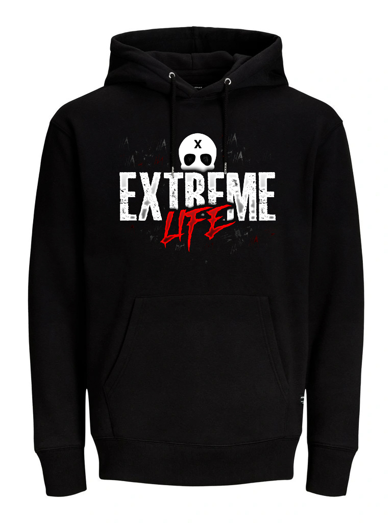 Bluza z kapturem Extreme Life Two Faces