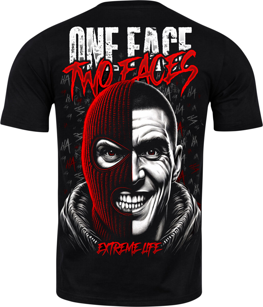 T-shirt Extreme Life Two Faces