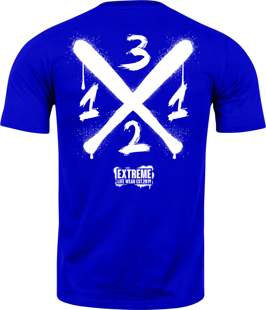 T-shirt Extreme Life Graff Blue