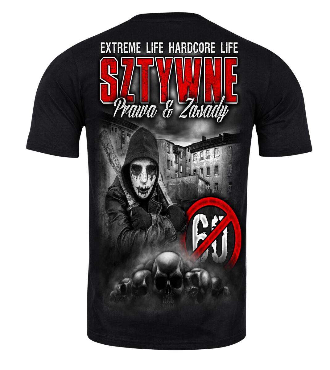 T-shirt Extreme Life Zasady