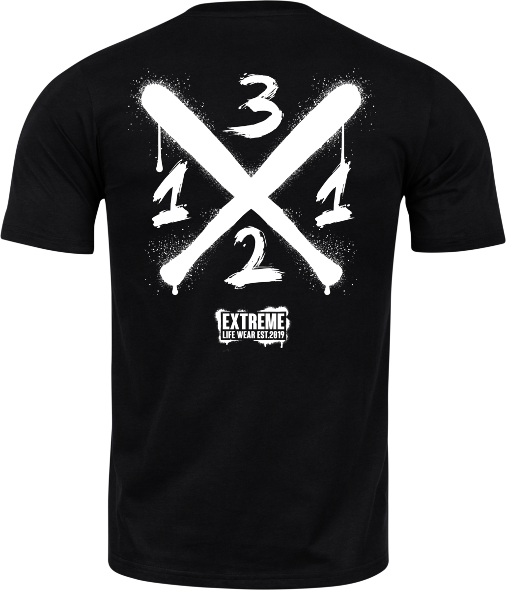T-shirt Extreme Life Graff Black